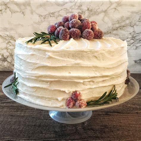 This fudge brownie recipe is the perfect size for two people. Festive Italian Cream Cake with Cranberry Curd & Sugared ...