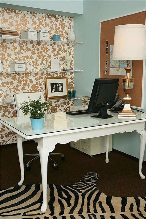 41 Stunning Shabby Chic Office Makeover Ideas Office Furniture Design