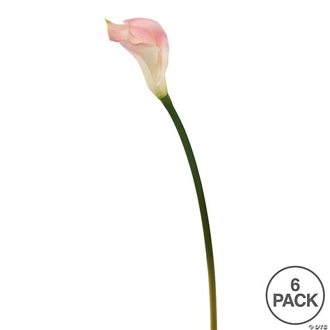 Vickerman Artificial Pink Calla Lily Stem Per Bag Oriental