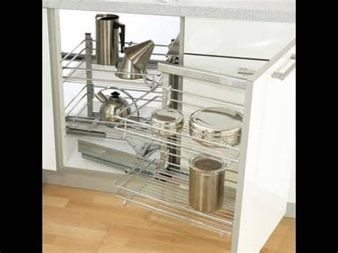 En éste proyecto construimos una mueble integral para cocina, espero que les guste. Esquinero Mágico de Cocina - YouTube