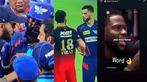Grudges Anger Virat Kohli Shares Instagram Story After On Field