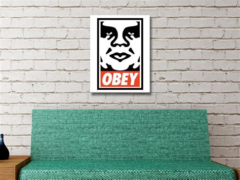Buy Obey Framed Street Art By Shepard Fairey Urban Prints Melbourne