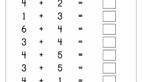 math addition worksheets printable