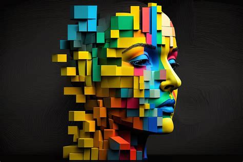 Human Building Blocks Digital Art By John Neff Pixels