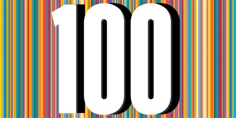 100 or one hundred (roman numeral: Adweek's Creative 100: The Names You Need to Know Right ...