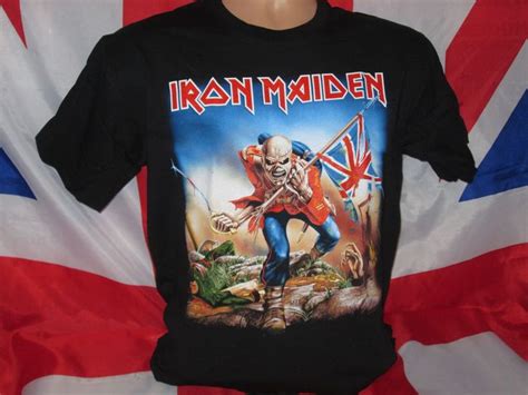Iron Maiden T Shirt Trooper Classic Ebay Iron Maiden T Shirt Metal