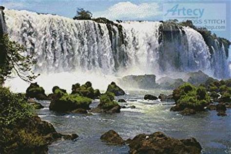 It's easy to follow and good for beginners. Iguazu Falls Cross Stitch Pattern by Tereena Clarke ...