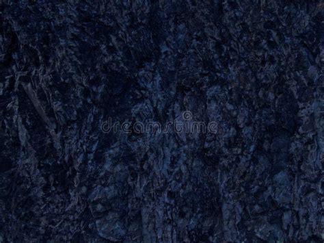 Abstract Blue Stone Texture Black Rock Background Dark Blue Stone