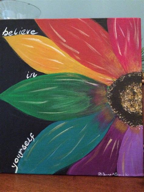 Kitchens are top priority when it comes to painting. Floral Canvas Flower Picture Multi Colored Flower Daisy ...