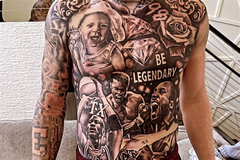 See Maxx Crosbys Full Torso Tattoo Of Jordan Ali Kobe Raiders News