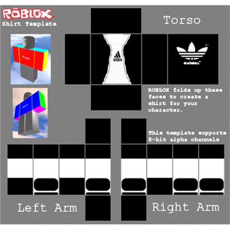 Clothing templates transparent shirt roblox animation roblox shirt unicorn outfit create roblox shirt and pants templates leaked (2019 updated). Adidas t shirt roblox - Roblox
