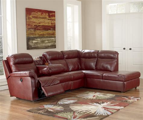 Clean, simple design and quality materials are only the beginning of these modern beauties. Primematic DuraBlend® - Crimson 2 Piece Sectional Sofa by ...