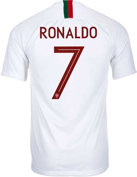 201819 Nike Cristiano Ronaldo Portugal Away Jersey Soccerpro