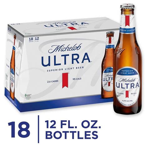 A superior light beer infused with lime peels and prickly pear cactus, loaded with exotic taste and free from artificial colors and flavors. Michelob Ultra Light Beer Bottles (12 fl oz) from Safeway ...