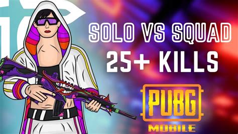 25 Kills Solo Vs Squad Pubg Mobile 2022 Bgmi 1 Vs 4 Youtube