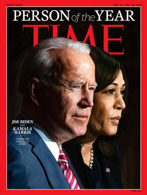 Joe Biden Y Kamala Harris Personas Del Año Para La Revista Time