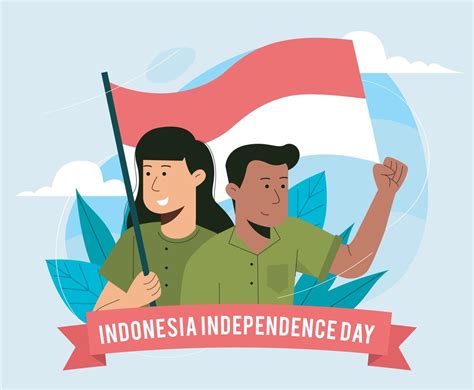 Indonesia Independence Day Celebration Freevectors