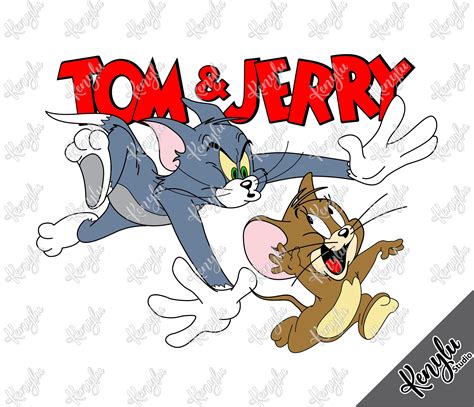 Tom Y Jerry Svg Instant Download Svg Png Eps Pdf Ai Etsy