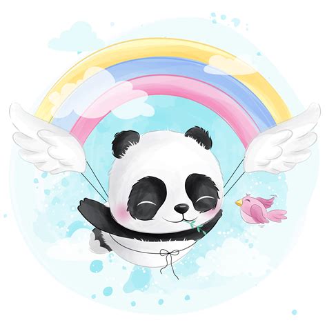 19 Awesome Cute Cartoon Panda Wallpaper Wallpaper Box