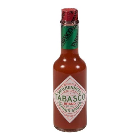 Tabasco Original Red Pepper Sauce 5 Fl Oz Each 12case