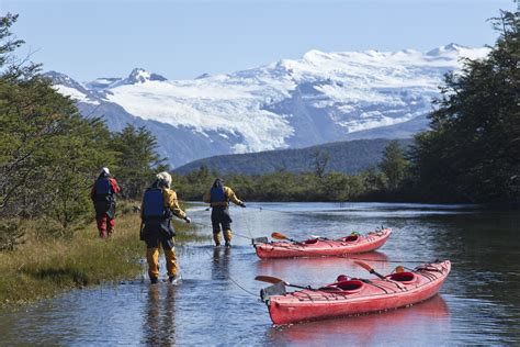 Torres Del Paine National Park Patagonia Chile Sea Kayaking Camping