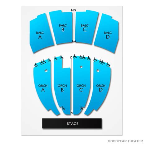 Goodyear Theater Seating Chart Vivid Seats
