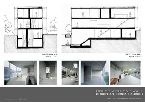 Zhenxunchin Week 2 Precedent Study House With One Wall Arch 1301