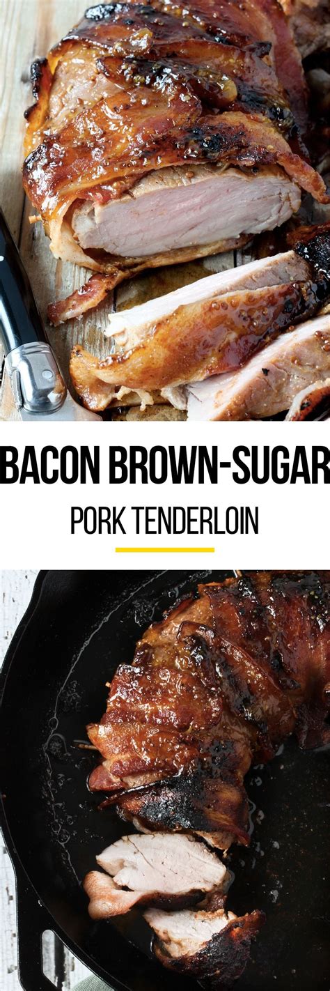 Can i do this in an oven bag and slow cook in oven. Bacon-Brown Sugar Pork Tenderloin | Recipe | Pork ...