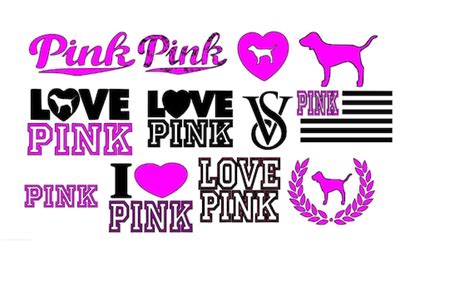 Victorias Secret Pink Svg Fashion Logo Svg Pink Nation Svg Etsy