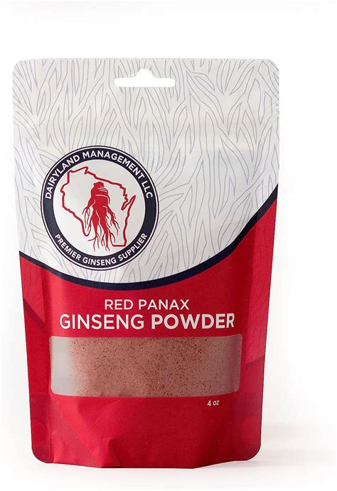 Red Panax Ginseng Powder With Natural Ginsenosides 8 Oz