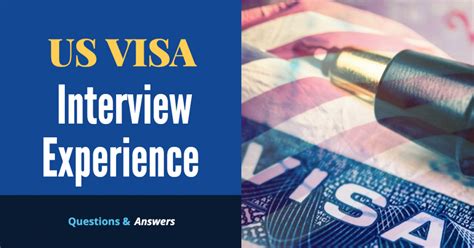 All visitors must hold a passport valid for at least 6 months. US Visa Interview Experience ~ Questions & Answers