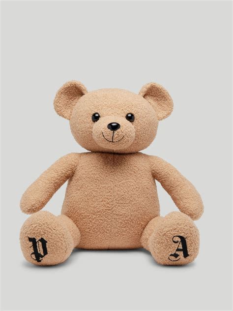 Logo Embroidered Teddy Bear In Brown Palm Angels Official