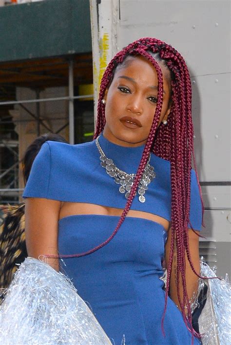 Did you know that braids and braided updo hairstyles in the qing dynasty were mandatory for men or. Keke Palmer's Red Braids - Essence