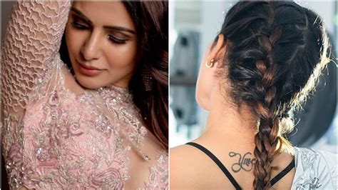 Samantha Akkinenis 3 Tattoos Are All Connected To Naga Chaitanya Find