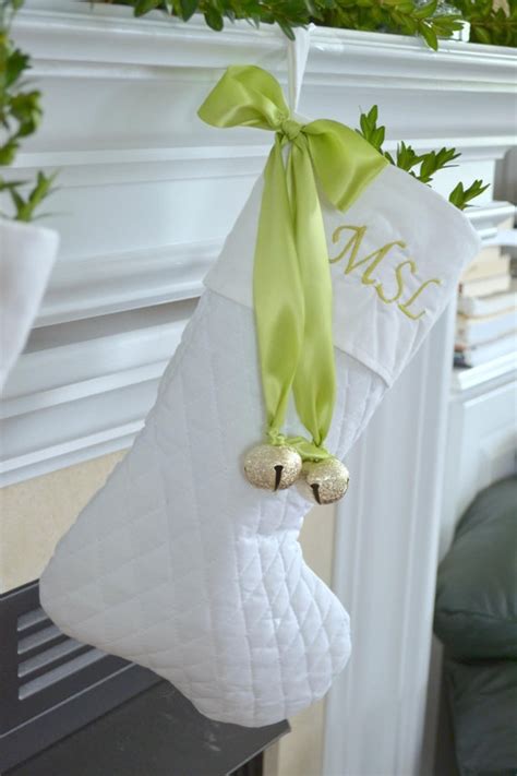 Find images of christmas stocking. White Christmas stocking - FaveThing.com