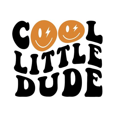 Cool Little Dude Svg Bundle Father And Son Cut File Stacked Etsy