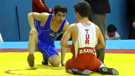 Freestyle Wrestling Turkey Vs Iran 57kg Match Youtube
