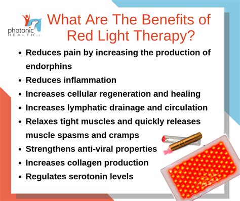 How It Works Red Light Therapy Benefits Red Light Therapy Light Red