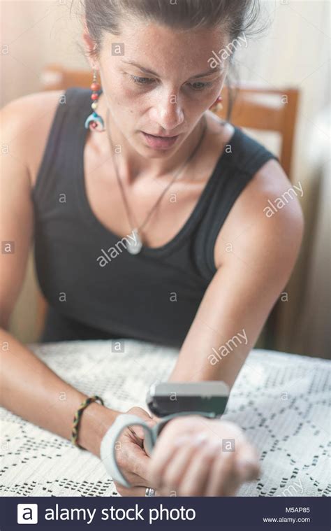 Woman Hypertension Hi Res Stock Photography And Images Alamy