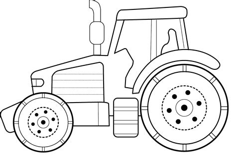 Traktor Do Wydruku Dla Dzieci Kolorowanka Traktor Do Druku Malowanki My Xxx Hot Girl