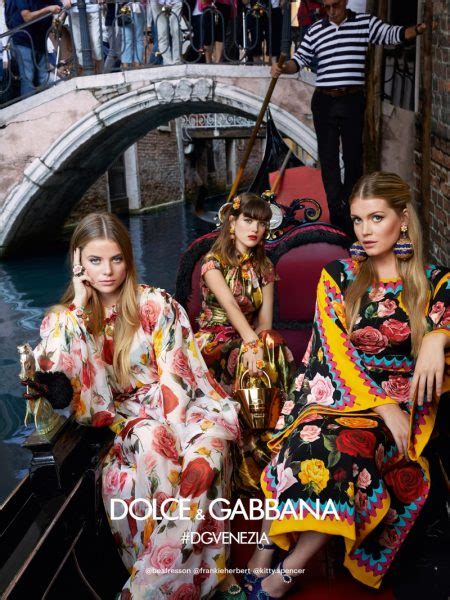 dolce and gabbana heads to venice for spring 2018 campaign fashion gone rogue