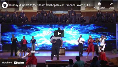 Sunday Live Service With Bishop Dale Bronner June 12 2022 Naijapage