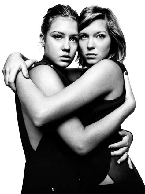 Adele Exarchopoulos and Lea Seydoux New York Magazine Photoshoot Adèle Exarchopoulos