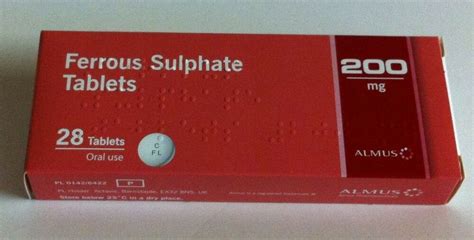 Fersamal syrup one 5 ml spoonful twice a day. Ferrous Sulphate 200mg BP Tabs - Iron Supplement for ...