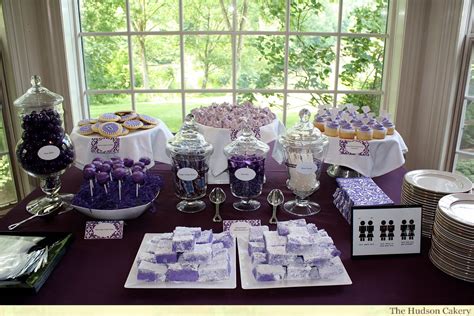 Bridal Shower Dessert Buffet | The Hudson Cakery
