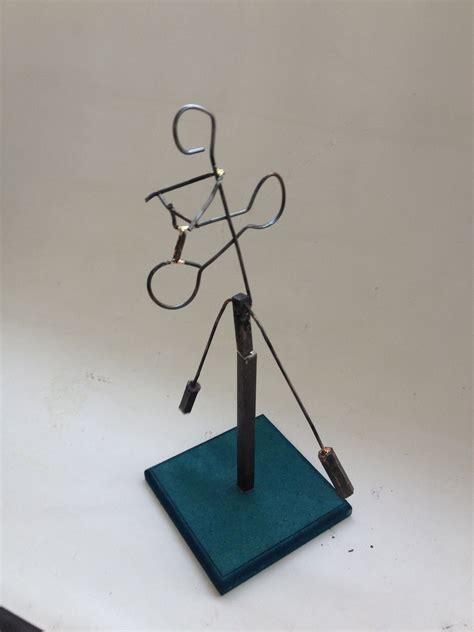 Metalwork Balancing Man Ks4 Short Project To Introduce Students To
