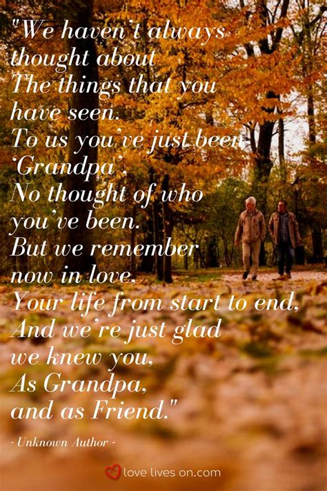 21 Best Funeral Poems For Grandpa Grandfather Quotes Grandpa Quotes