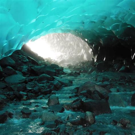 Mendenhall Ice Caves 2 Caves Located Inside The Famously 12 Mile Long