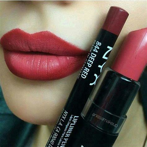 Nyx Lip Pencil And Lipstick Ombre Lips Drugstore Lipstick Lipstick
