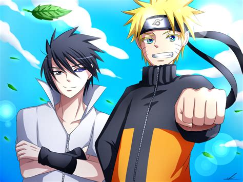 Naruto And Sasuke By Akamikaa On Deviantart